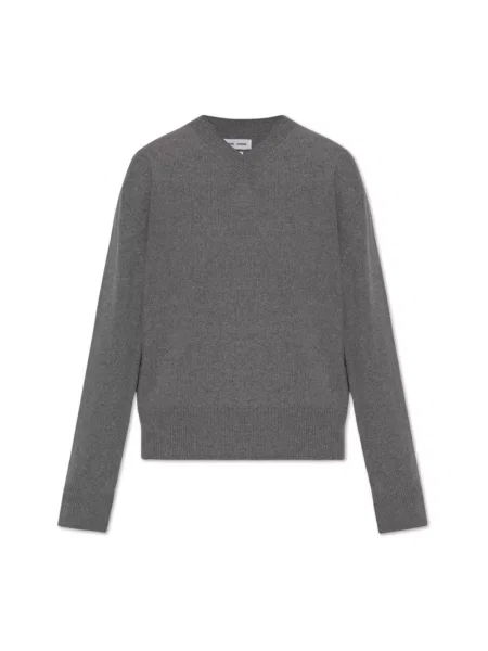 Sweter Samsoe Samsoe wełniany szary