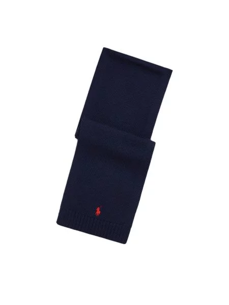 Šal Polo Ralph Lauren Mornarsko modra