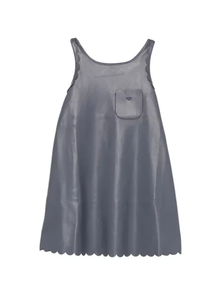 Sukienka dziecięca Emporio Armani szara
