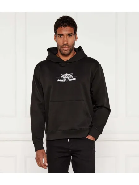 Kenzo Hanorac HAPPY TIGER negru