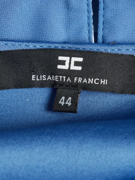 Μικρός μπλούζα Elisabetta Franchi με σχέδιο με μοτίβο φίδι μπλε