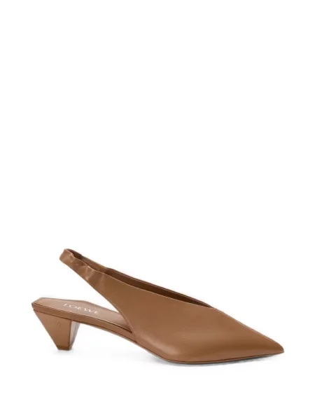 Pantofi cu toc Loewe maro