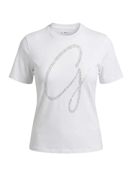 Tricou Guess cu tepi alb