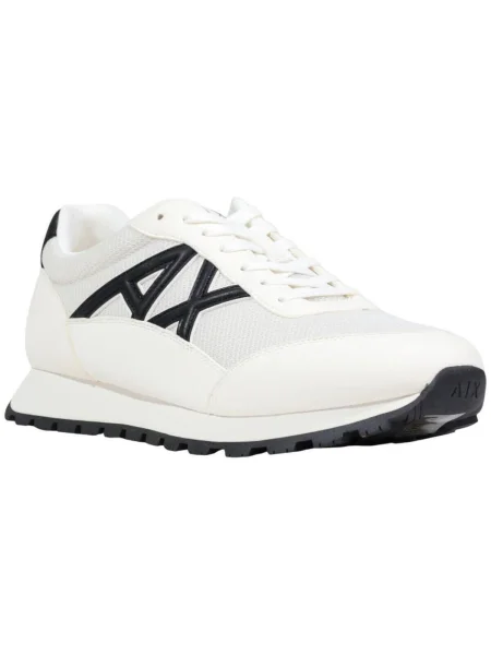 Sneakerși Armani Exchange alb