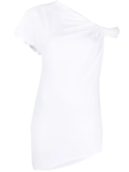 Top Alexander Mcqueen asimetric alb