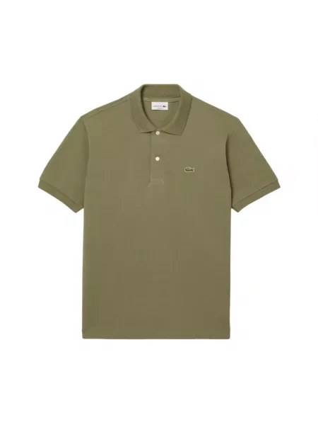 Koszulka polo Lacoste oliwkowa