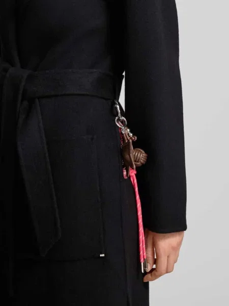 Płaszcz z mieszanki wełny model ALLEGORIA' Oakwood czarny