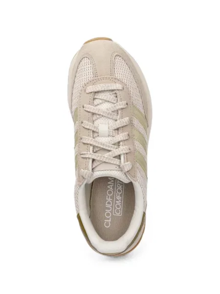 Lung papuci Adidas cu mâneci lungi cu dungi albastru