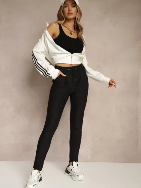 Pantaloni Zelpia negri