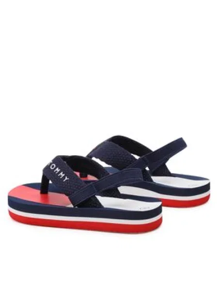 Sandale Tommy Hilfiger Flag Flap Flop tamnoplava