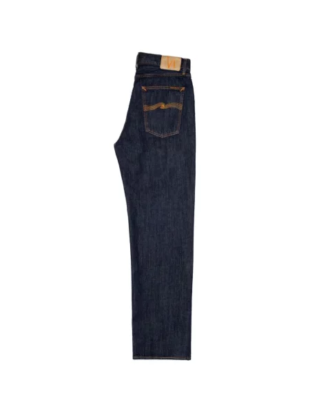 Τζιν με φαρδύ μπατζάκι Nudie Jeans μπλε