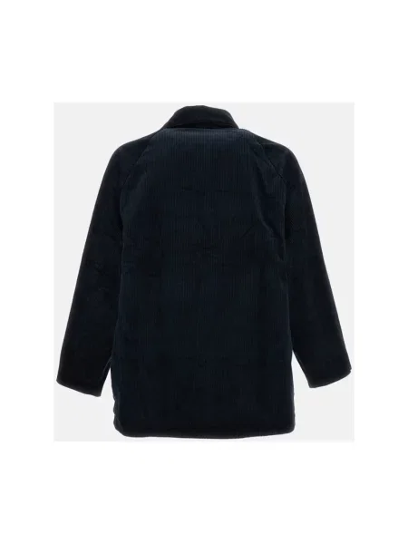 Barbour x PAUL SMITH kurtka sztruksowa niebieska