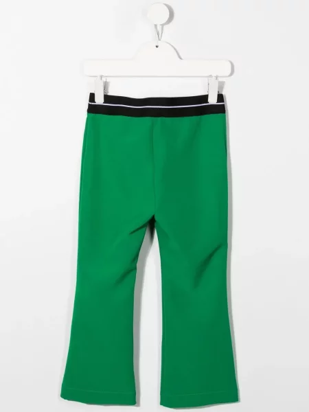 Dětské kalhoty Msgm zelené