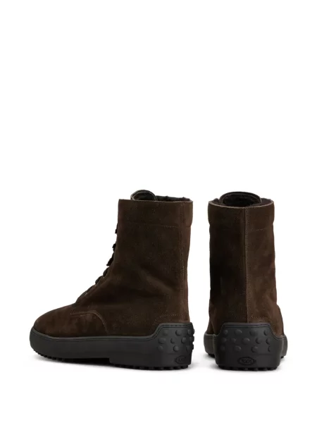 Botine chelsea Tod's din piele de căprioară maro