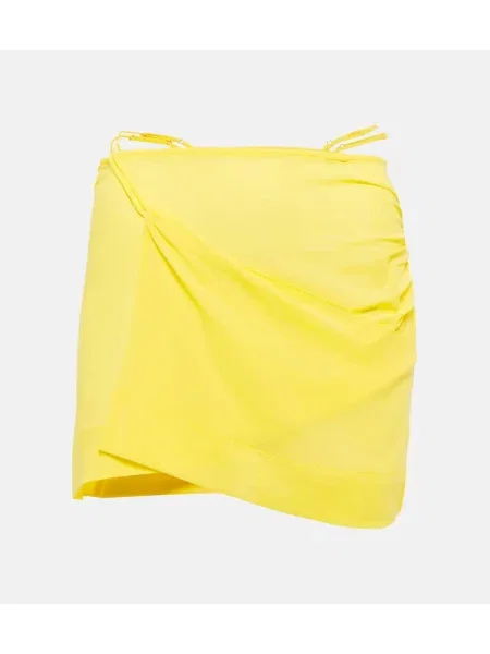 Spódnica Nensi Dojaka asymetryczna żółta