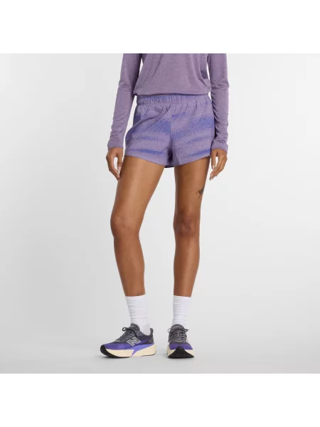 Spodenki New Balance – fioletowe