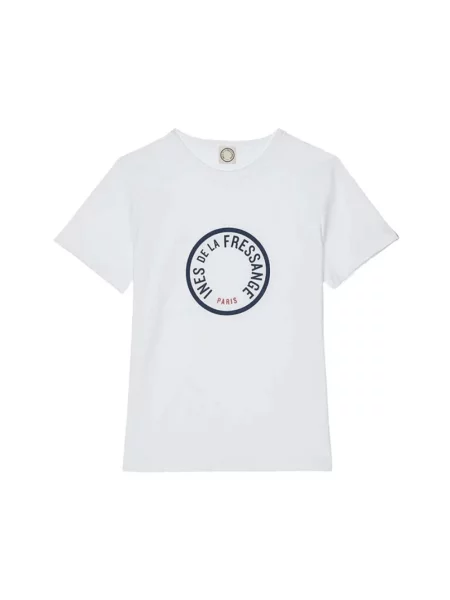 Koszulka Ines De La Fressange Paris biała