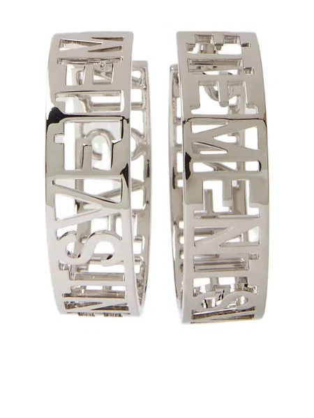 Cercei Vetements argintiu