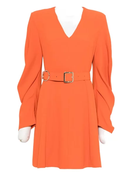 Mała mały sukienka mini Imperial garniturowa pomarańczowa