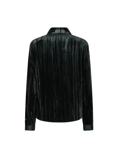 Koszula Emporio Armani zielona