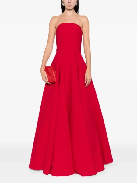 Rochie maxi Solace London de costum roșu