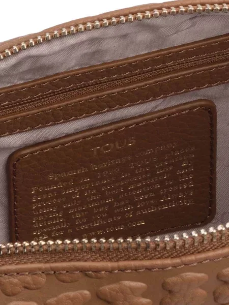 Шкіряна сумочка Tous коричневий