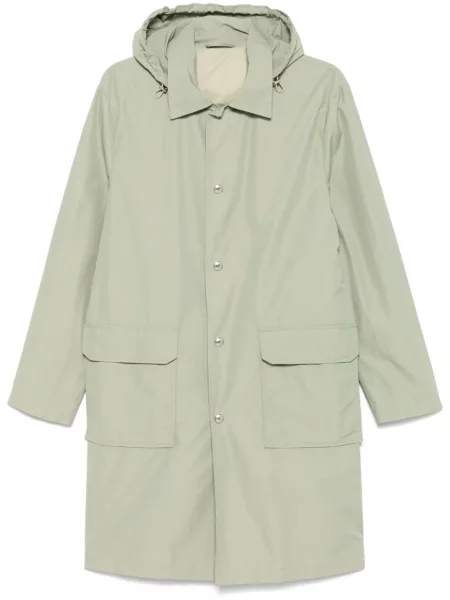 Trenci Eleventy cu glugă verde