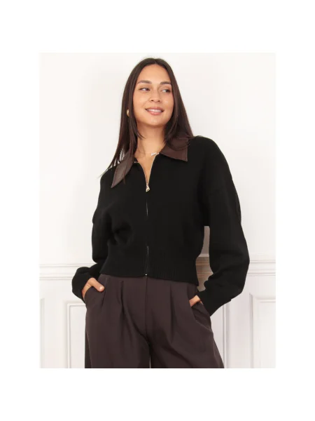 Pulover La Modeuse negru
