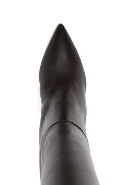Botine Paris Texas din piele maro