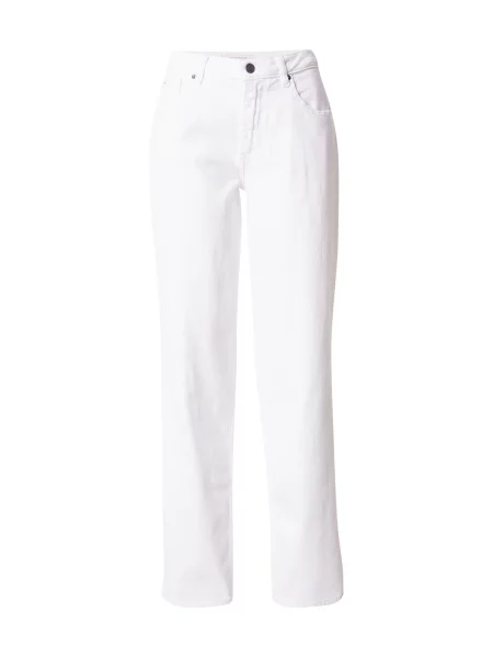 Guess Jeans Blugi Boyfriend Fit alb