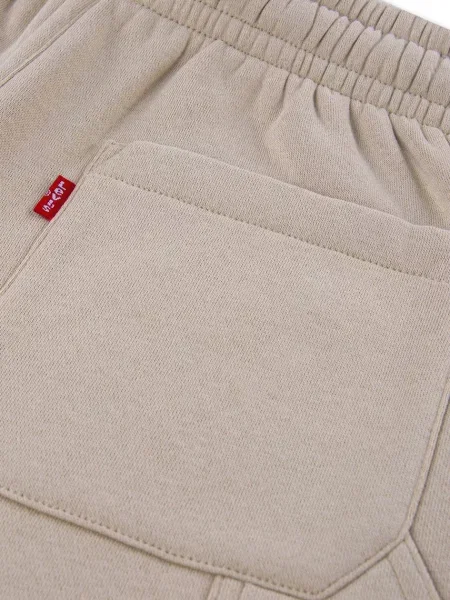Levi's панталон baggy за деца с BAGGY CARPENTER SWEATPANT бежово