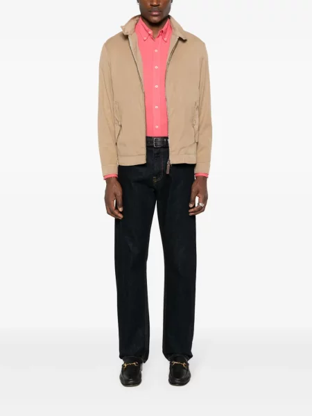 Satynowy kurtka bomber Polo Ralph Lauren czerwony