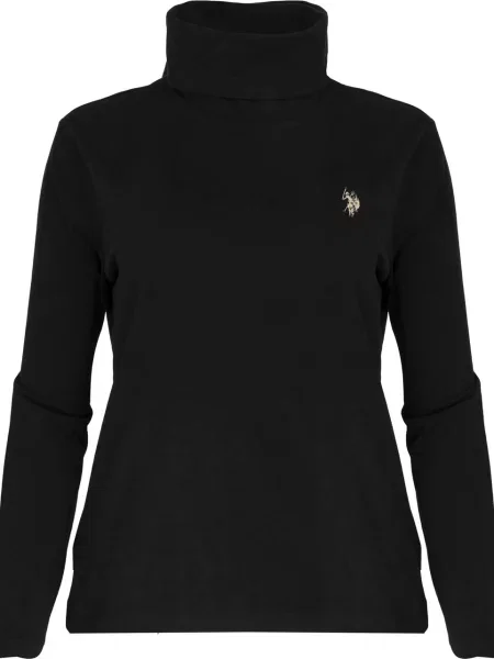 Golf tricou polo U.s. Polo Assn. negru