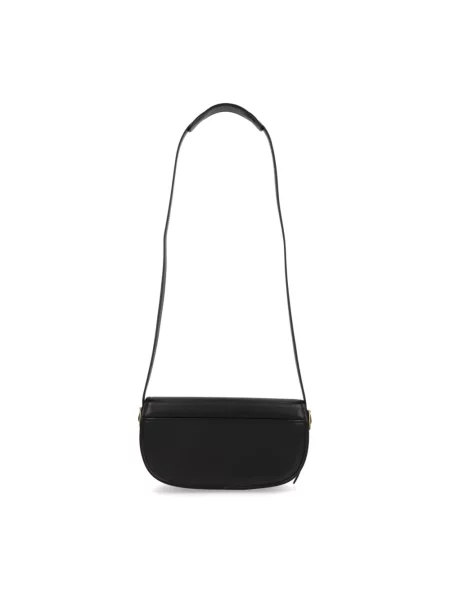 Torebka crossbody Bally skórzana czarna