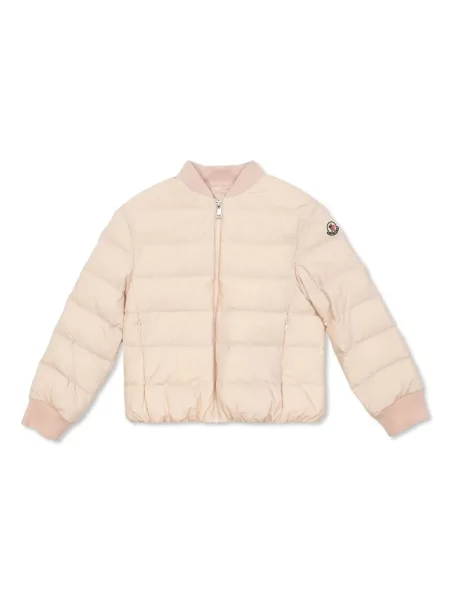 Kurtka dziecięca Moncler Enfant różowa