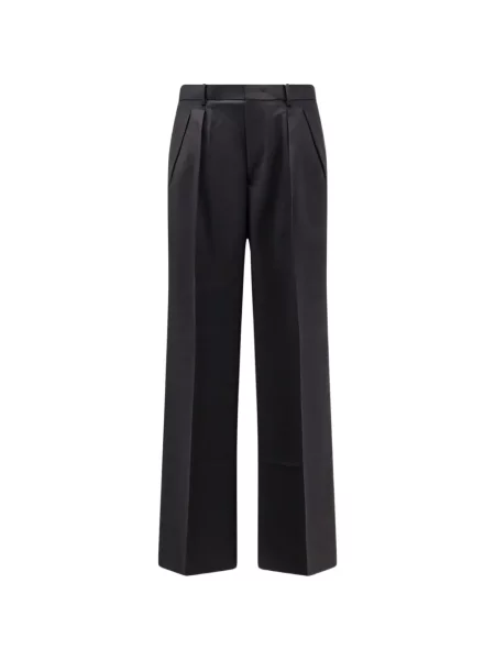 Pantaloni Tonywack de lână negru
