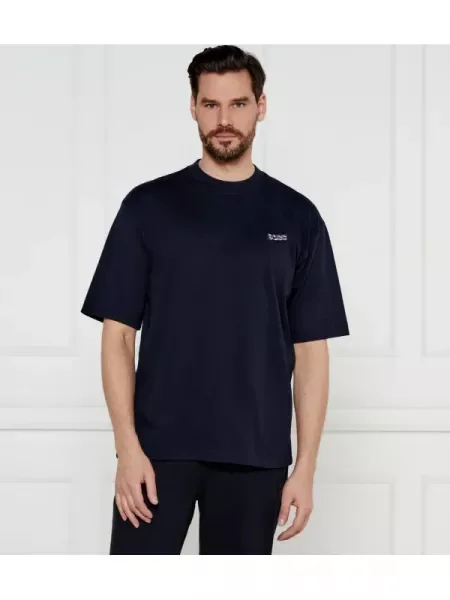 BOSS ORANGE Tricou Te_Mixdenim portocaliu