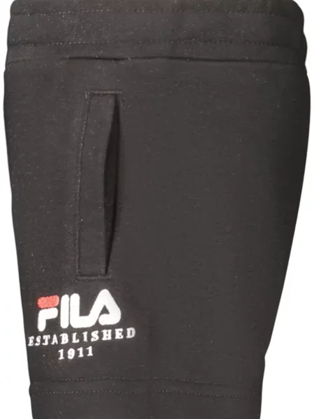 Pantaloni scurți copii Fila negru