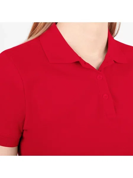 Koszulka polo Jako Organic czerwona