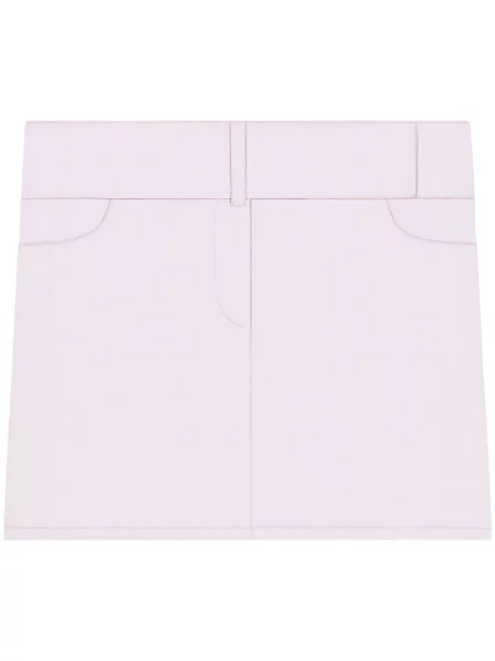 Mała mały spódnica mini Courreges różowa