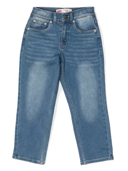 Jeansy straight leg dziecięce Levi's niebieskie