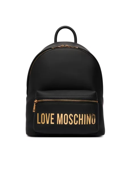 Love Moschino nahrbtnik iz umetnega usnja črna