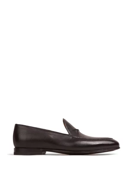 Pantofi loafer Bontoni din piele negru