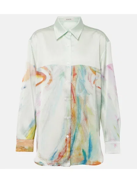 Риза Jacques Wei с принт