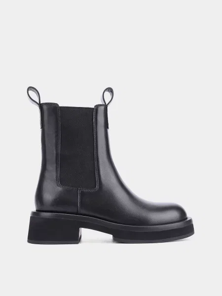 Шкіряні Черевики MIRATON чорний