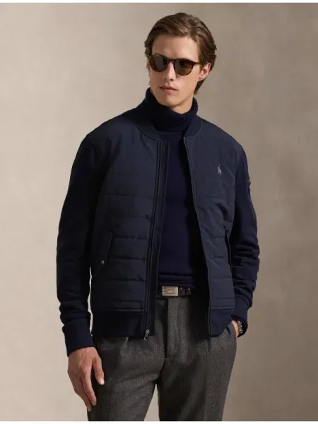 POLO RALPH LAUREN Bomber dzseki kék