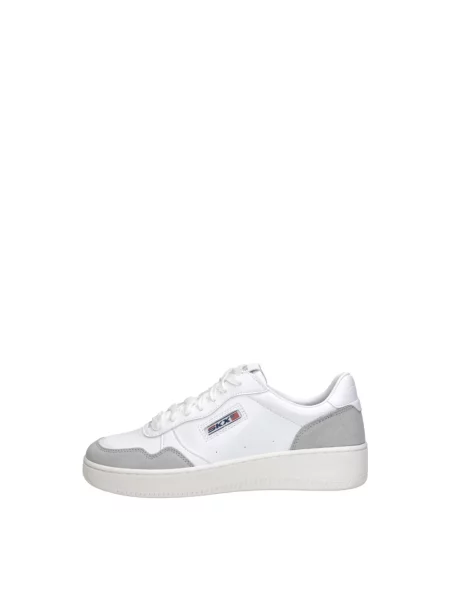 Sneakersy Skechers skórzane białe