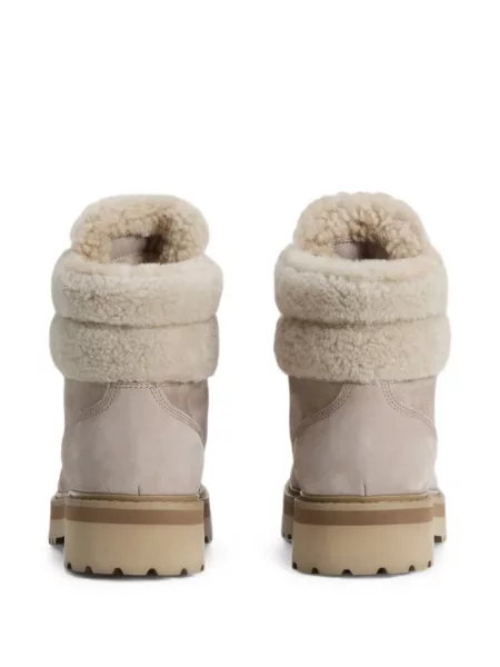 Botine Woolrich cu șireturi din dantelă