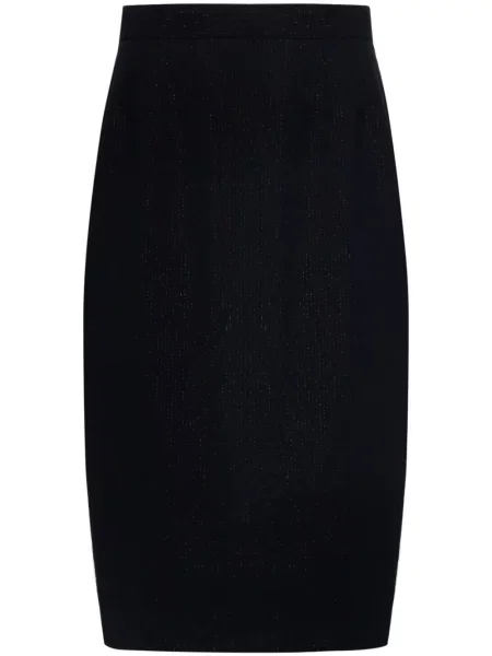 Pouzdro proužkovaný pouzdrová sukně Christian Dior Pre-owned modré