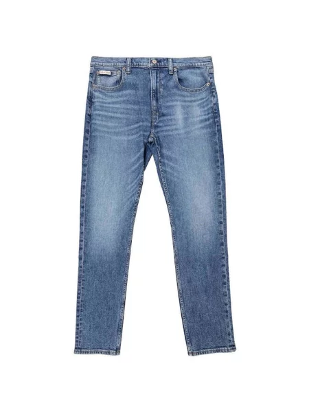 Pantaloni Calvin Klein Jeans albastru